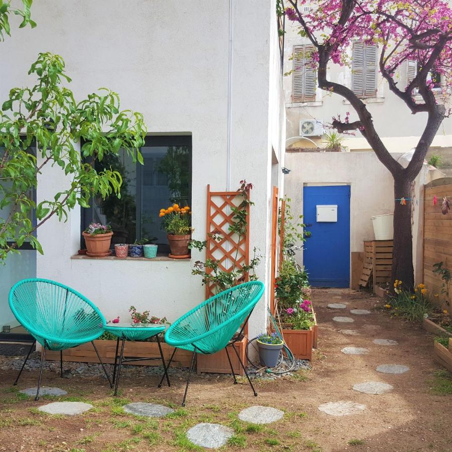 Little House With A Large Roof Garden In The City Center Marseille Exterior photo